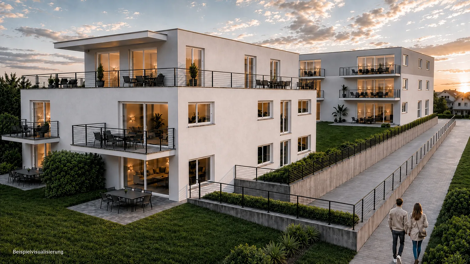 Beispielvisualisierung eines Projekts der Verticali GmbH & Co. KG