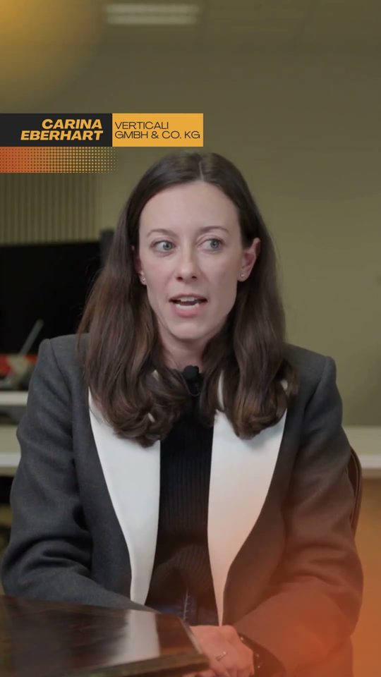 Carina Eberhart, Verticali GmbH & Co. KG, im Video